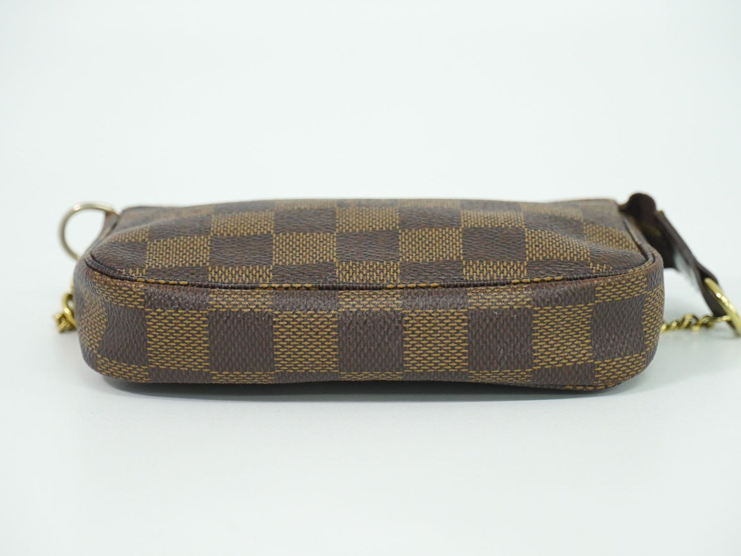 LOUIS VUITTON ミニ ポシェットアクセソワール ダミエエベヌ ポーチ N58009