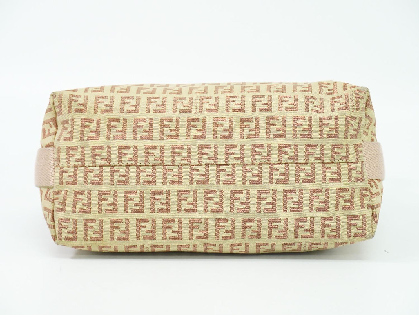 FENDI ズッキーノ ショルダーバッグ ベージュ ピンク 8BR319