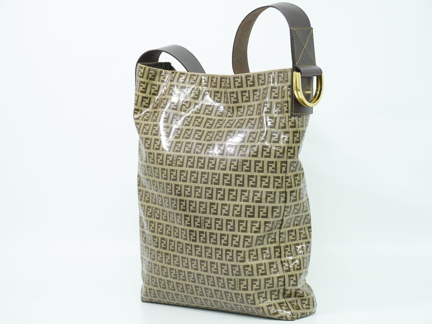 FENDI ズッキーノ ショルダーバッグ ベージュ