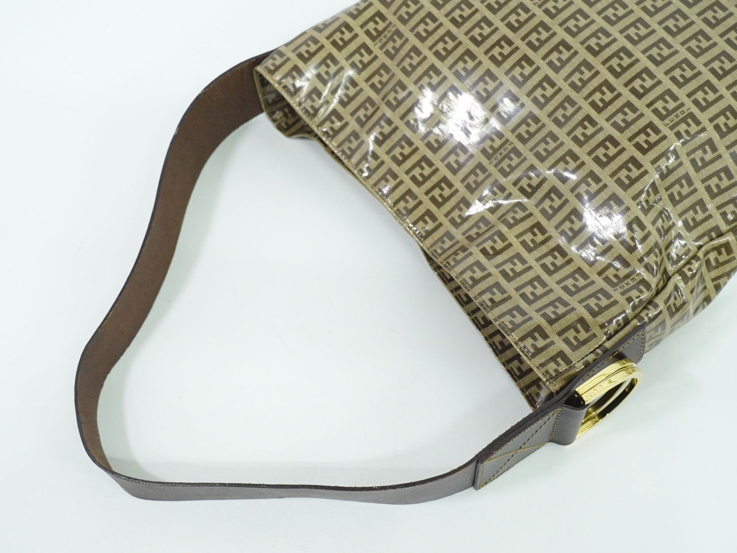 FENDI ズッキーノ ショルダーバッグ ベージュ