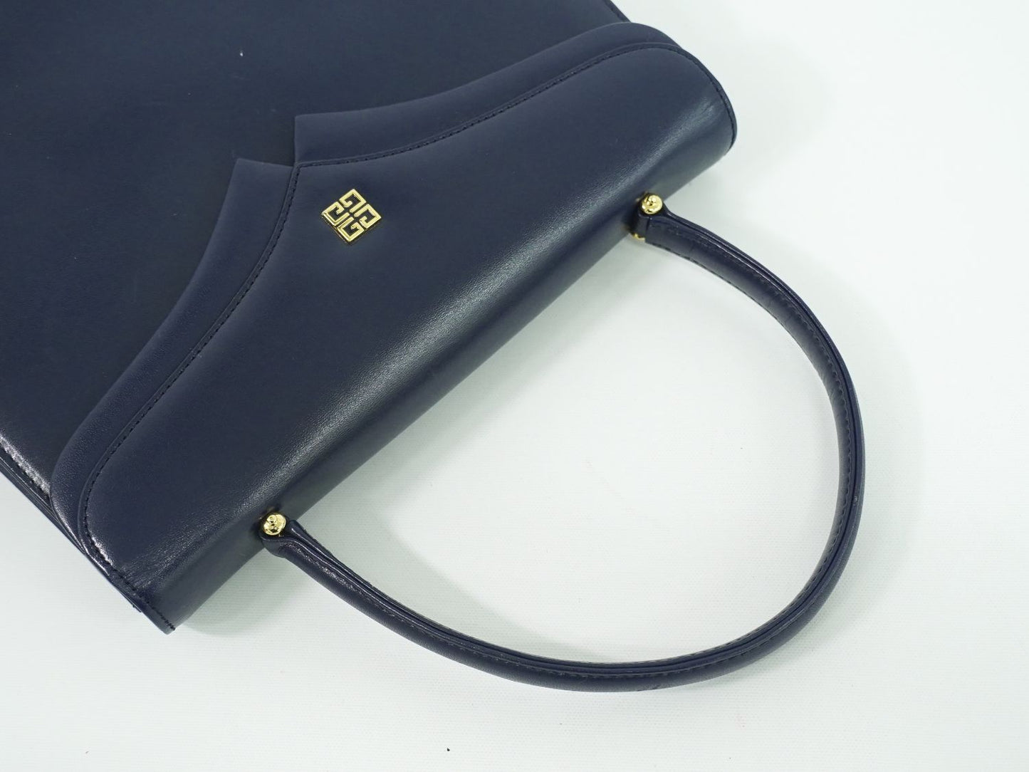 GIVENCHY ハンドバッグ ネイビー
