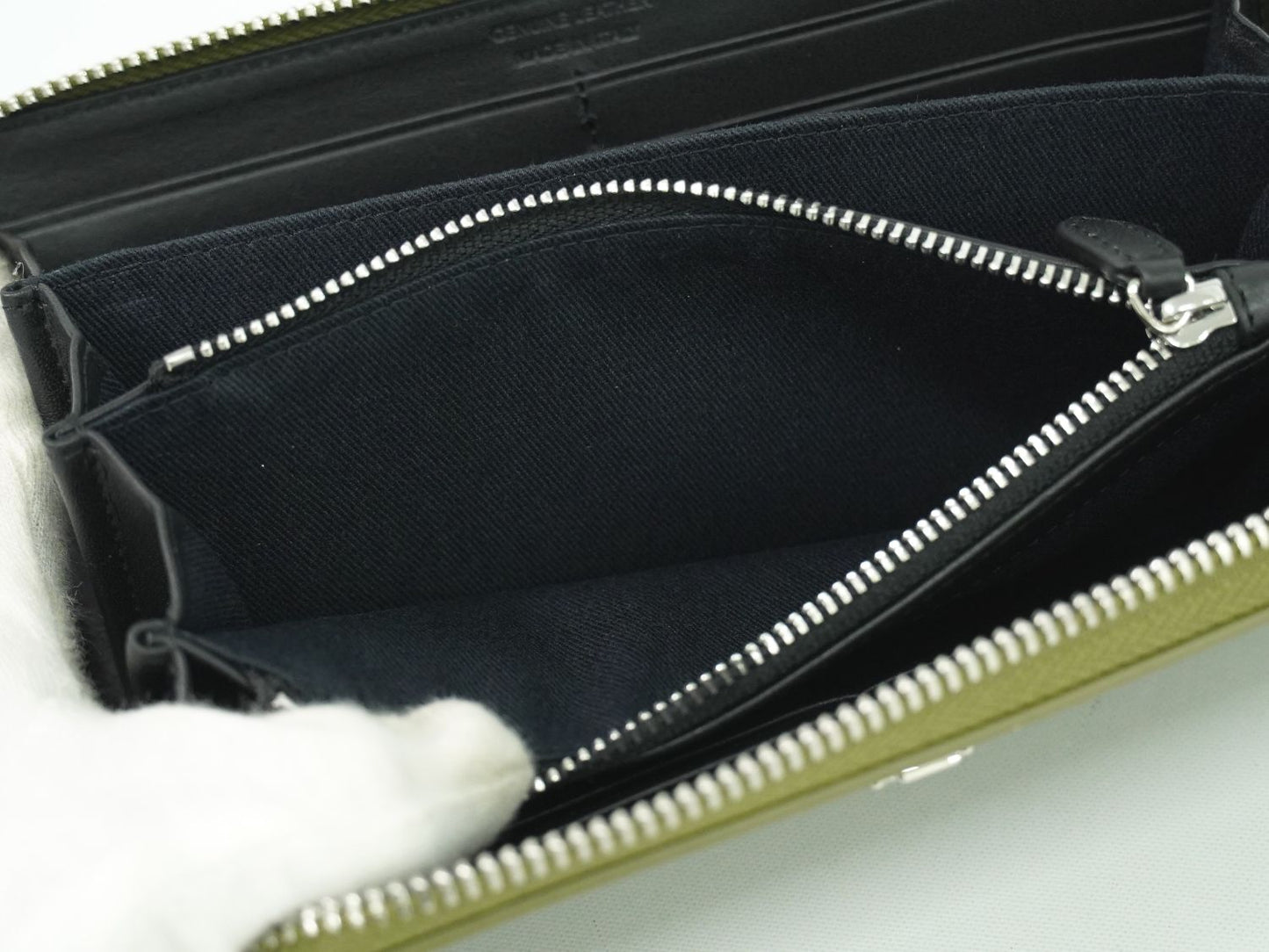 Vivienne Westwood オーブ 長財布 カーキ