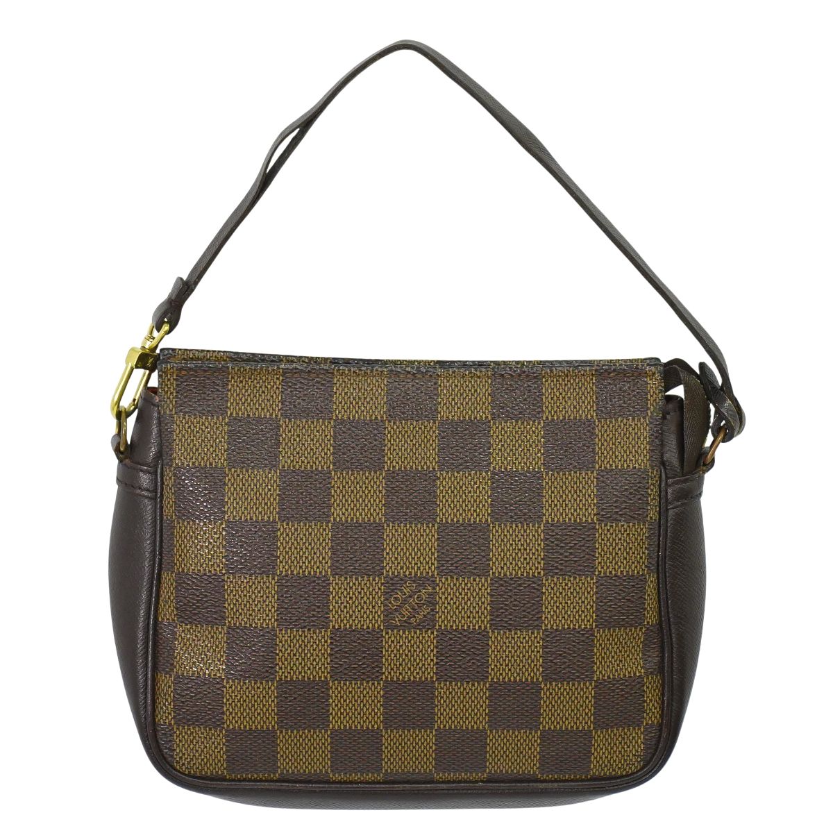 LOUIS VUITTON トゥルースメイクアップ ダミエ エベヌ アクセサリーポーチ N51982