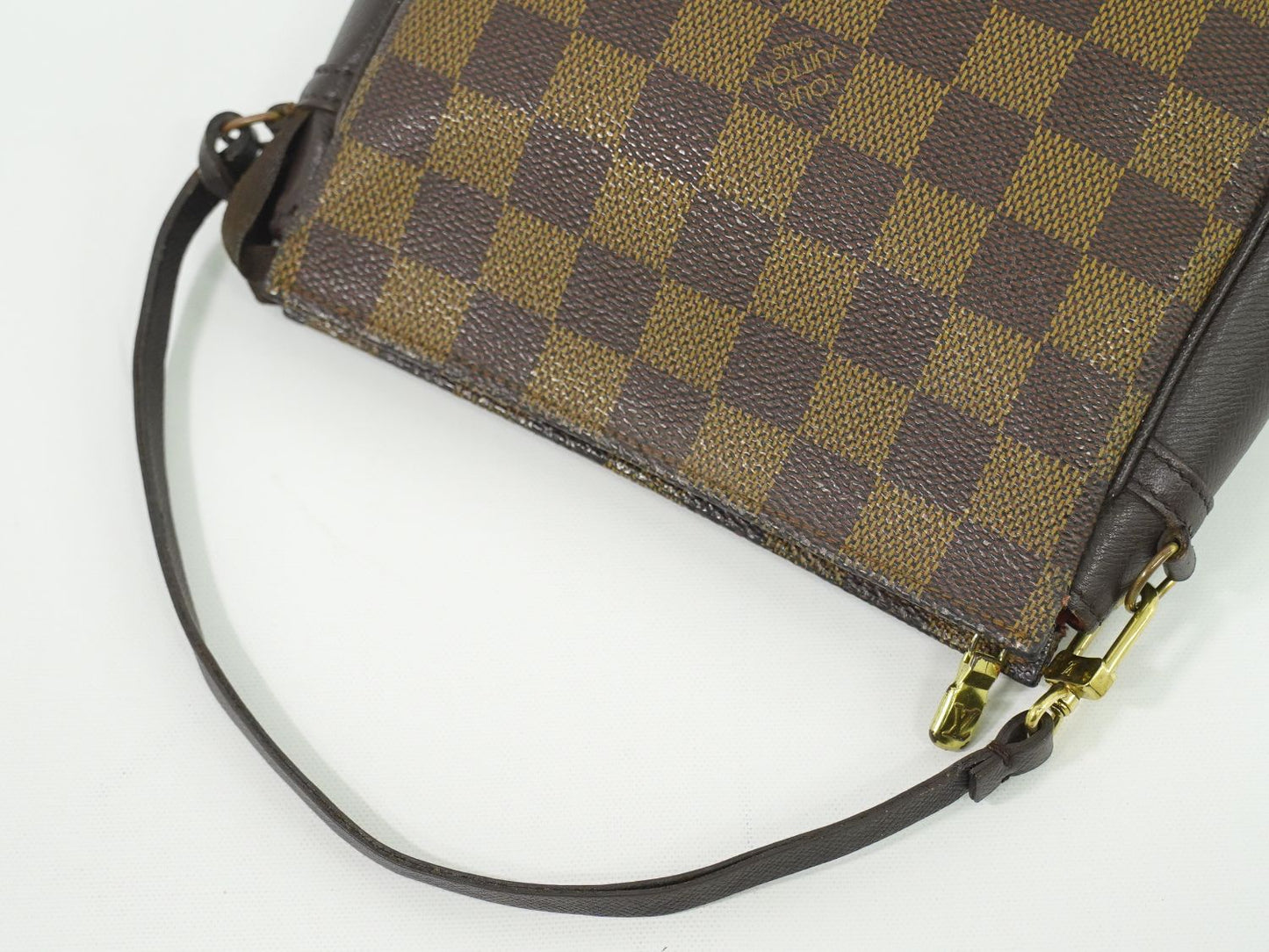 LOUIS VUITTON トゥルースメイクアップ ダミエ エベヌ アクセサリーポーチ N51982