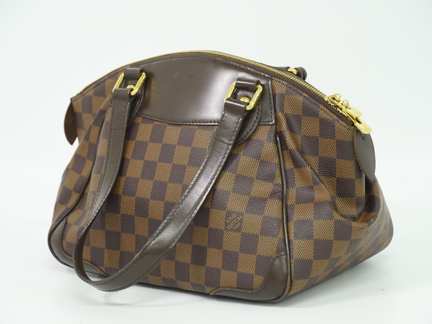 LOUIS VUITTON ヴェローナ PM ダミエ エベヌ トートバッグ N41117