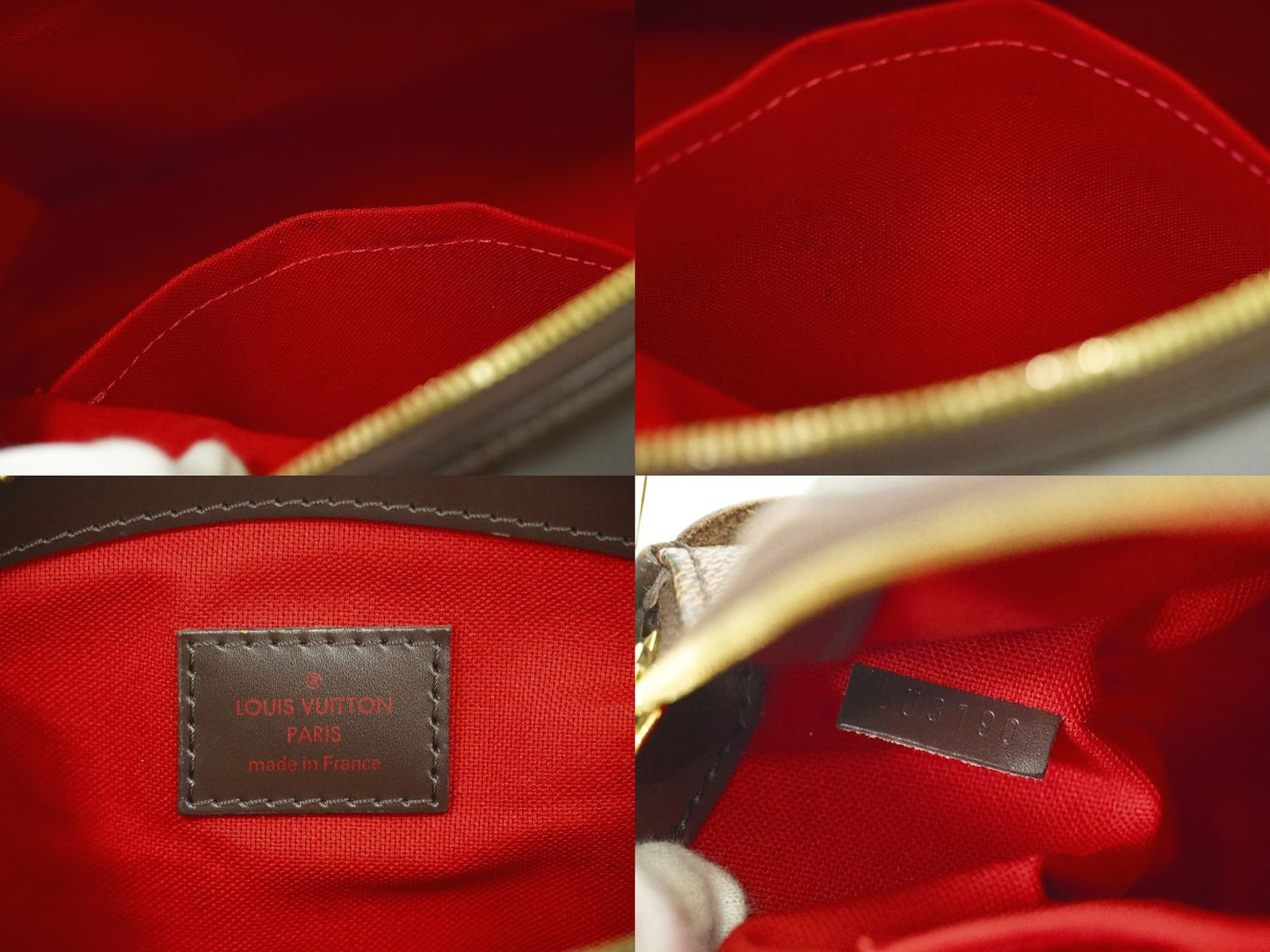 LOUIS VUITTON ヴェローナ PM ダミエ エベヌ トートバッグ N41117