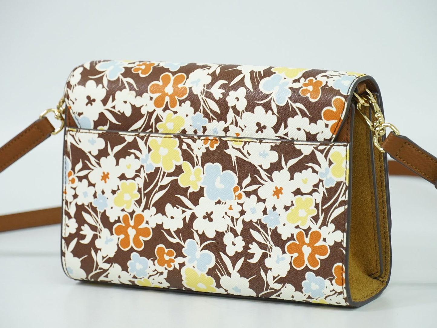 TORY BURCH ショルダーバッグ ブラウン マルチカラー