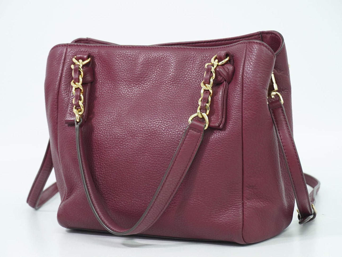 TORY BURCH 2WAY ショルダーバッグ ボルドー