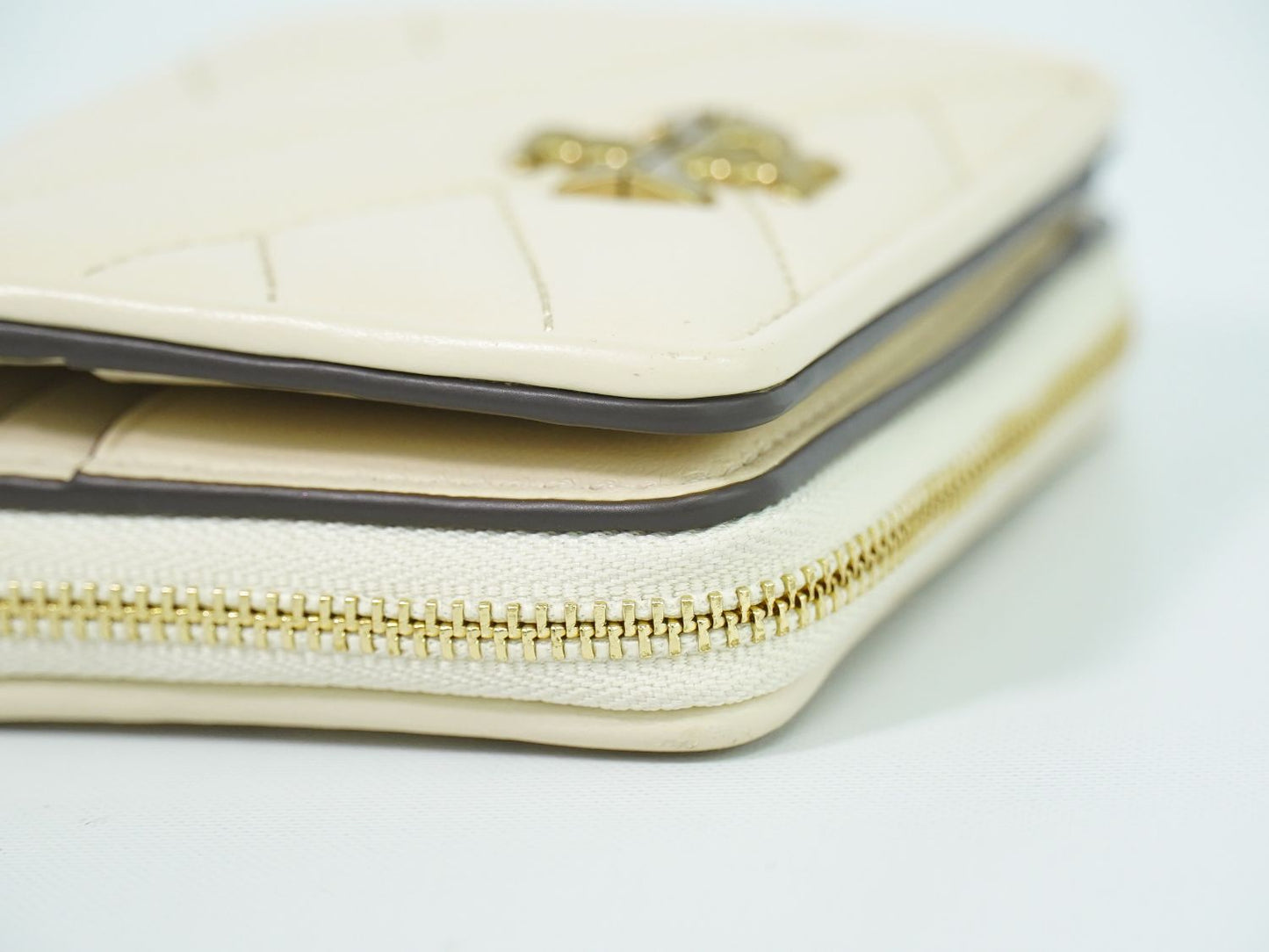 TORY BURCH 折財布 アイボリー