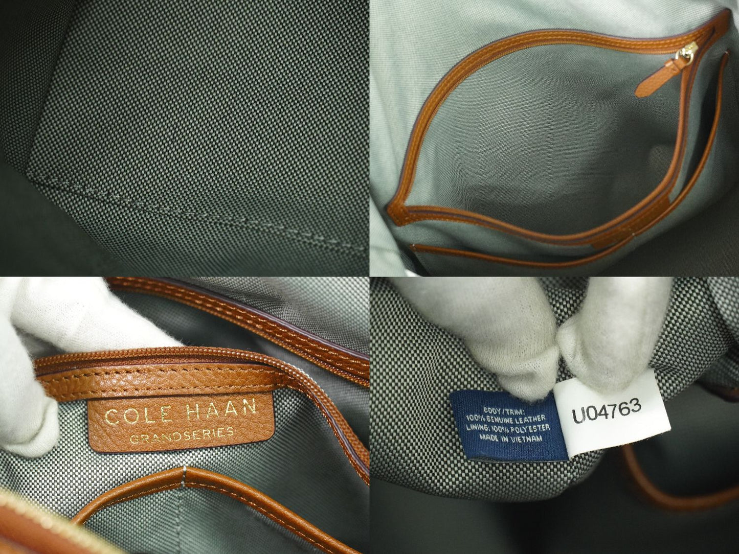 COLE HAAN 2WAY ショルダーバッグ ブラウン