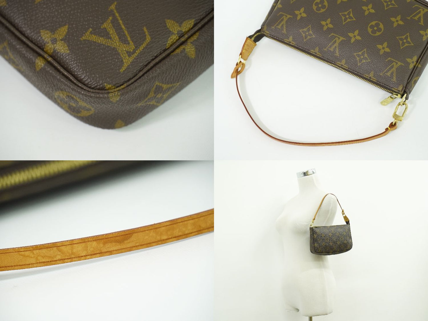 LOUIS VUITTON ポシェットアクセソワール モノグラム アクセサリーポーチ M51980