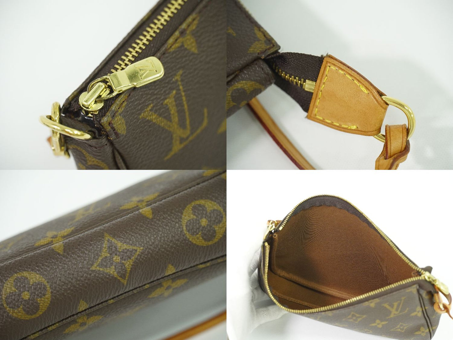LOUIS VUITTON ポシェットアクセソワール モノグラム アクセサリーポーチ M51980