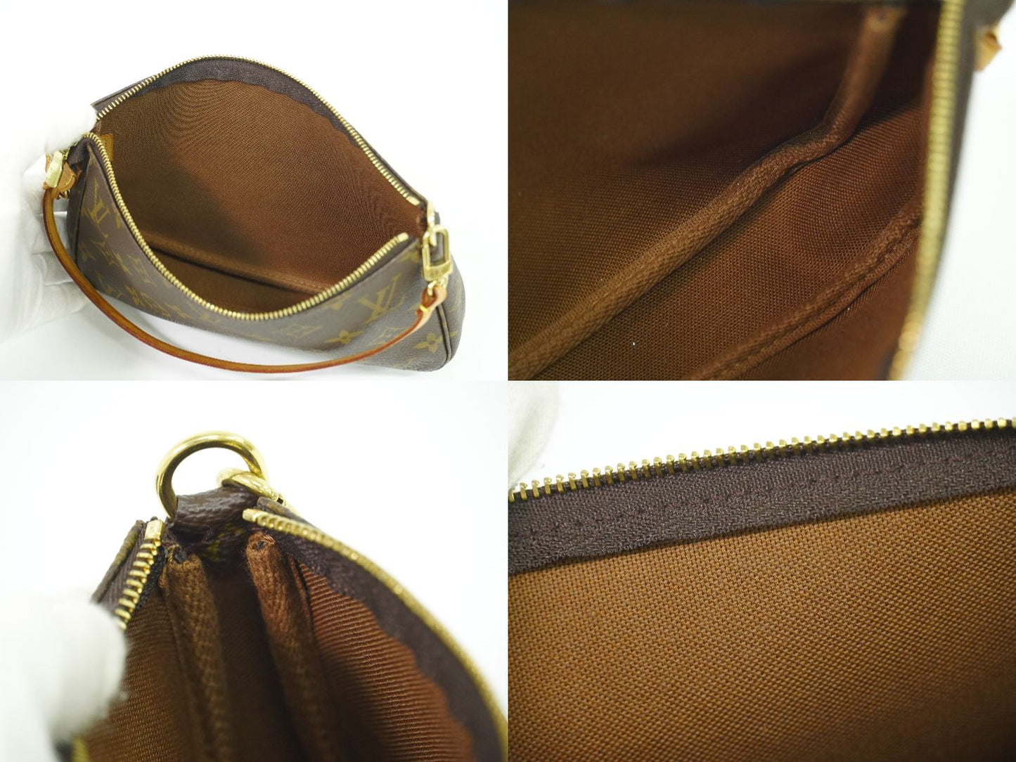 LOUIS VUITTON ポシェットアクセソワール モノグラム アクセサリーポーチ M51980