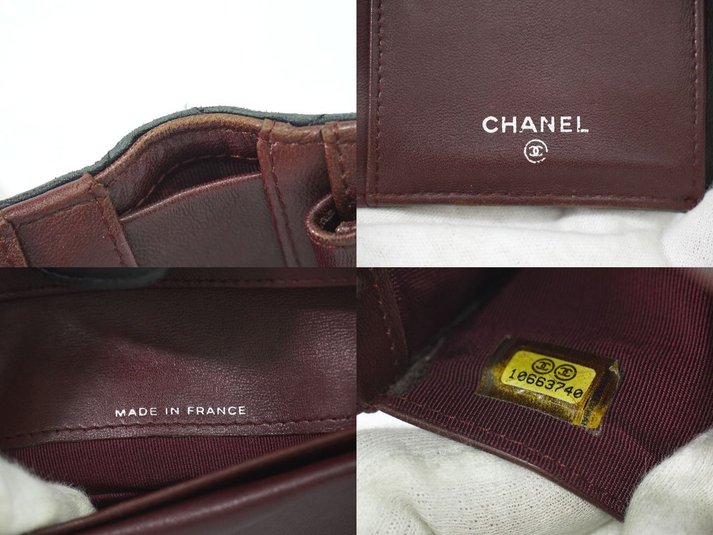 CHANEL ココマーク マトラッセ 長財布 ブラック
