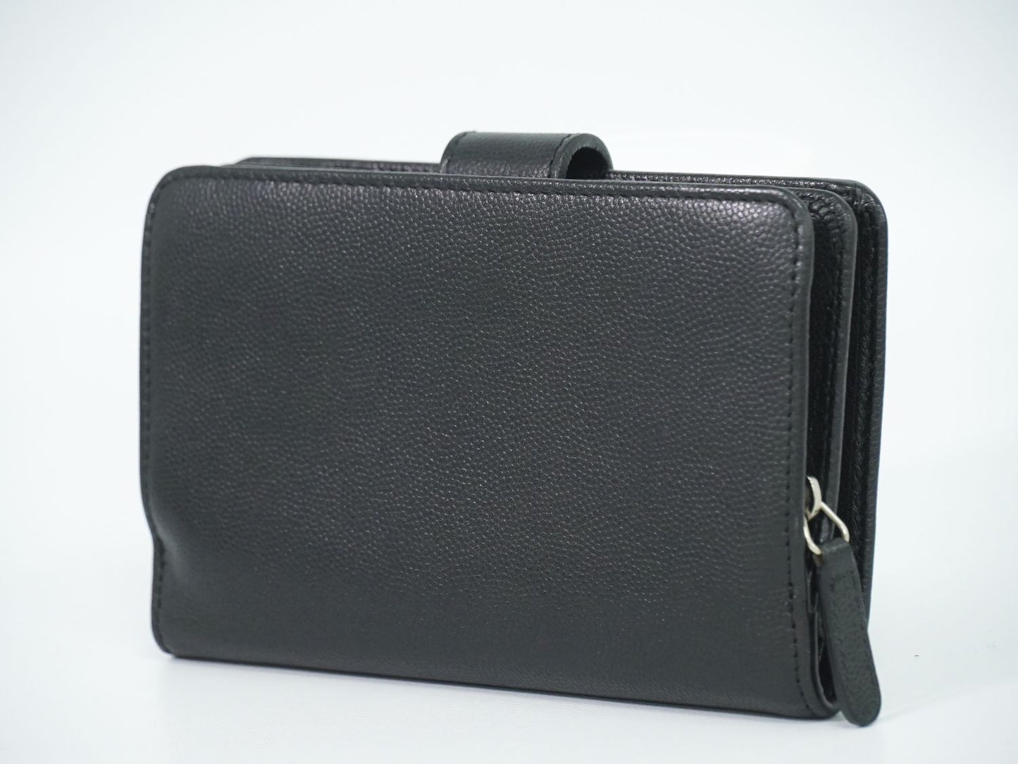 CHANEL ココマーク 折財布 ブラック