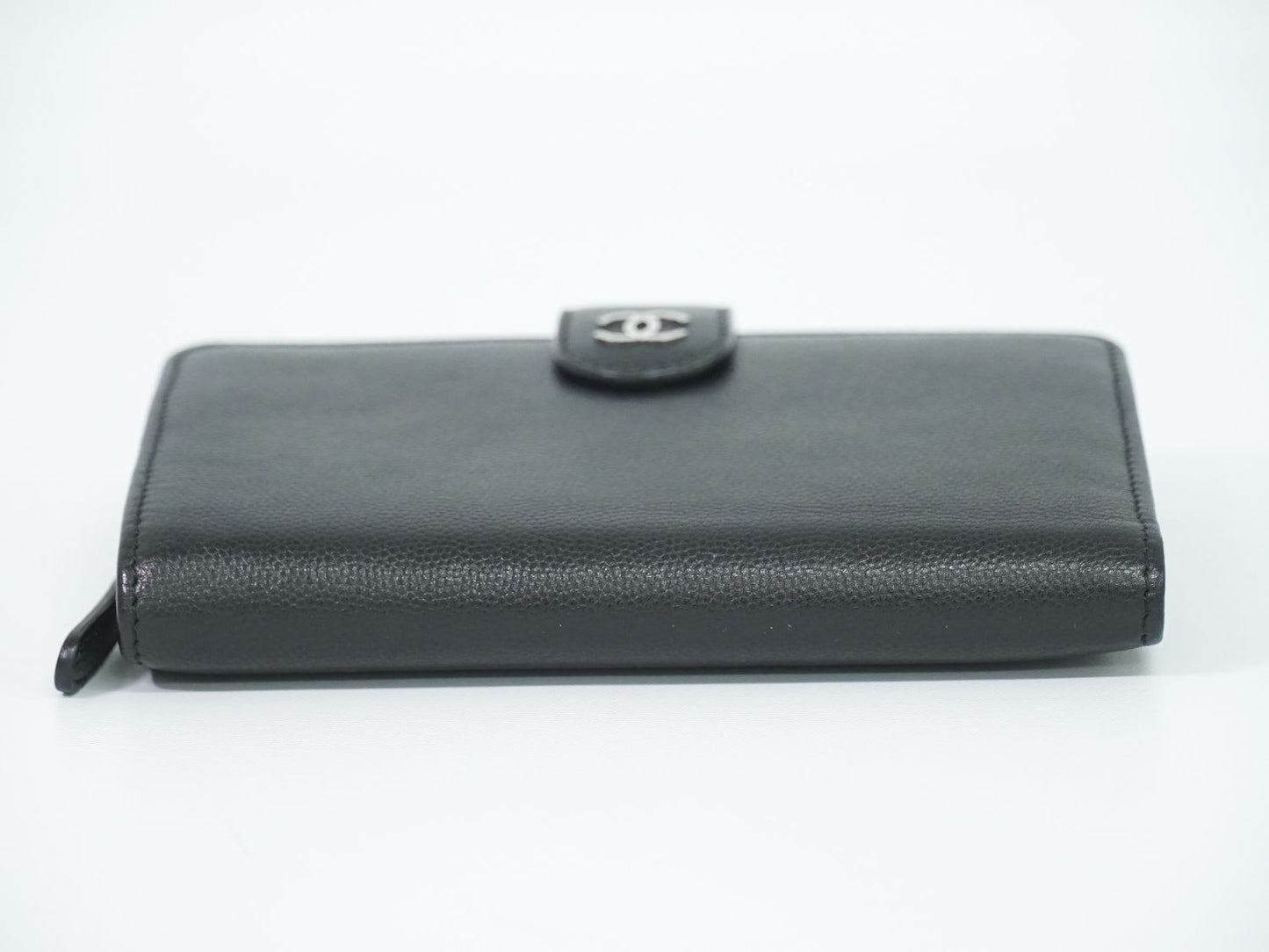 CHANEL ココマーク 折財布 ブラック