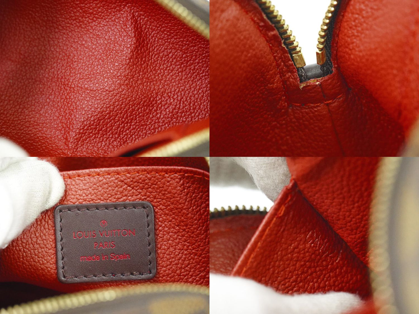 LOUIS VUITTON ポシェット コスメティック ダミエ エベヌ ポーチ N47516