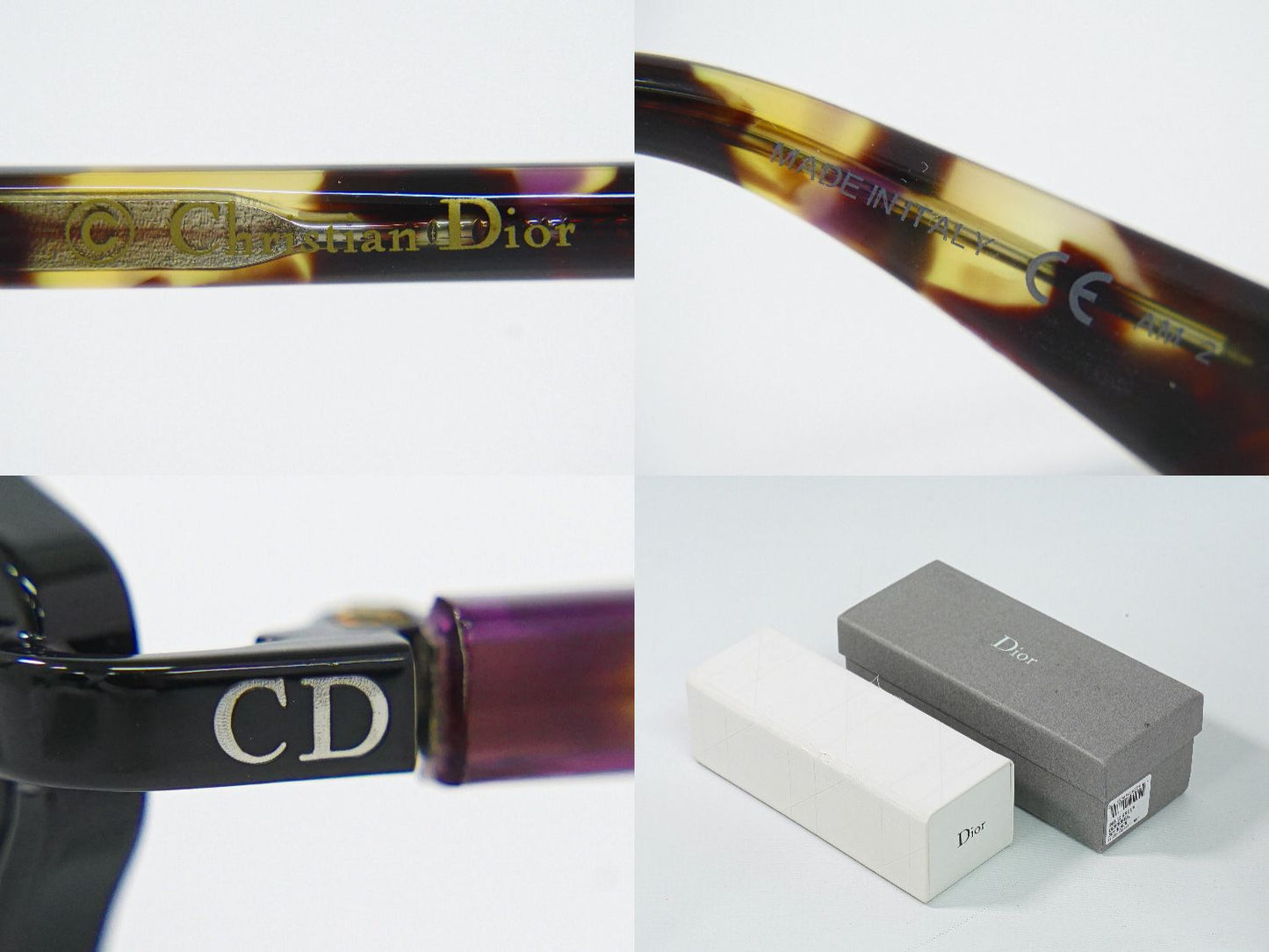 Christian Dior SoRea べっ甲柄 サングラス ブラック ブラウン NT1ZJ