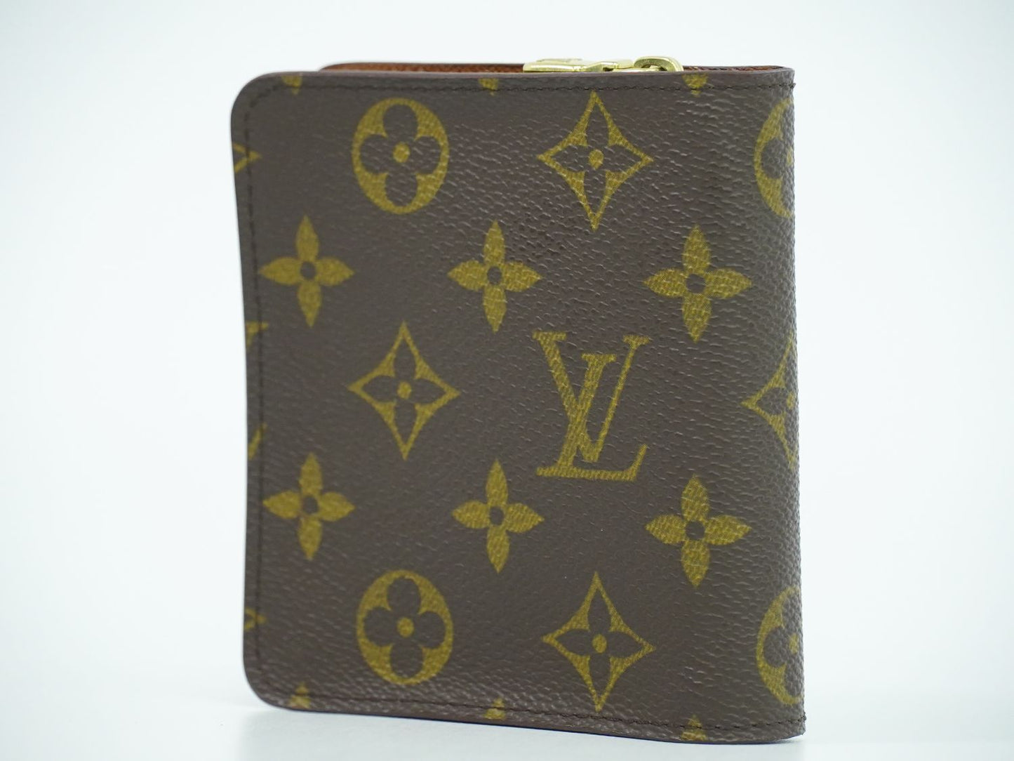 LOUIS VUITTON コンパクトジップ モノグラム 折財布 M61667