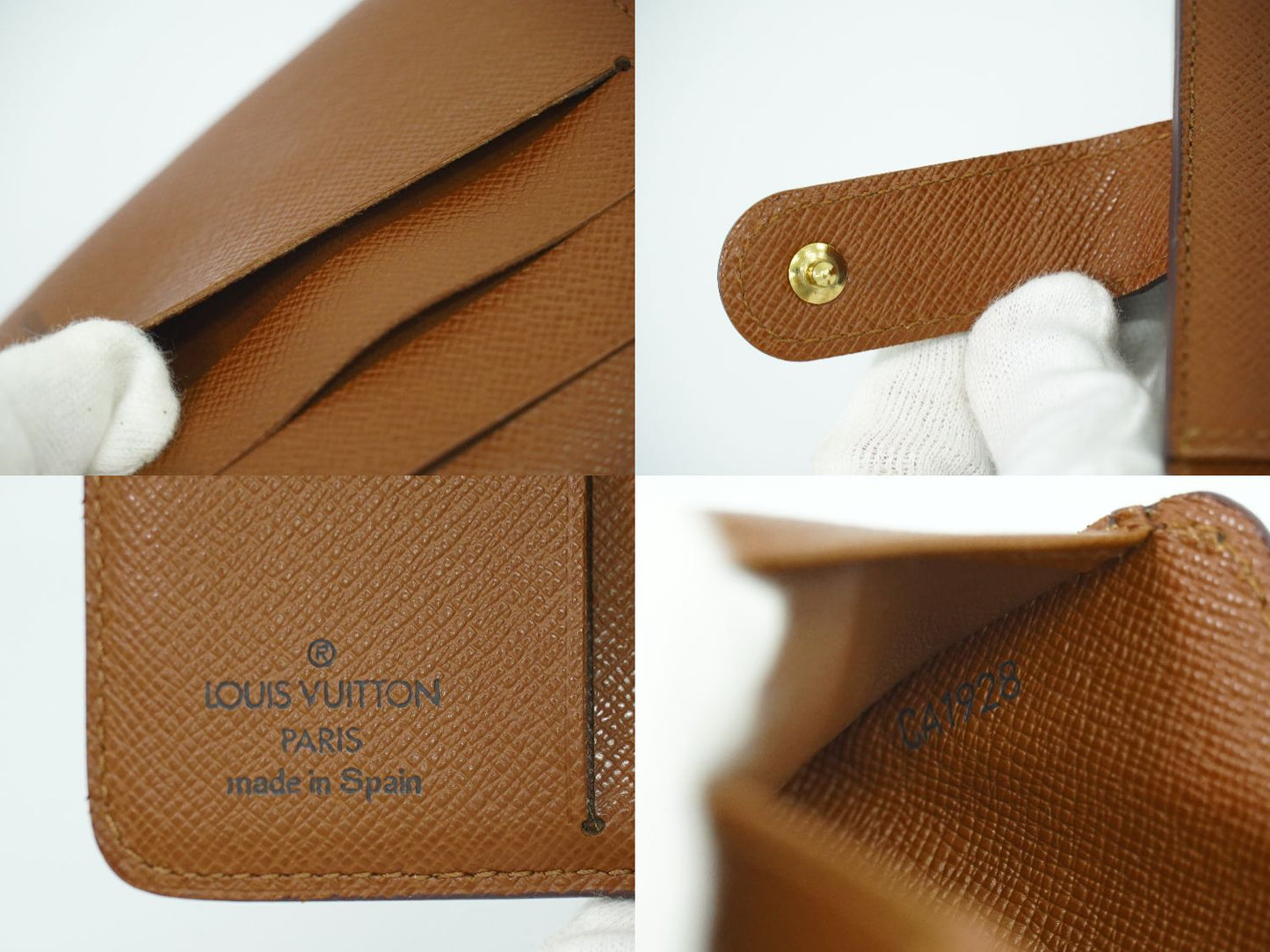 LOUIS VUITTON コンパクトジップ モノグラム 折財布 M61667