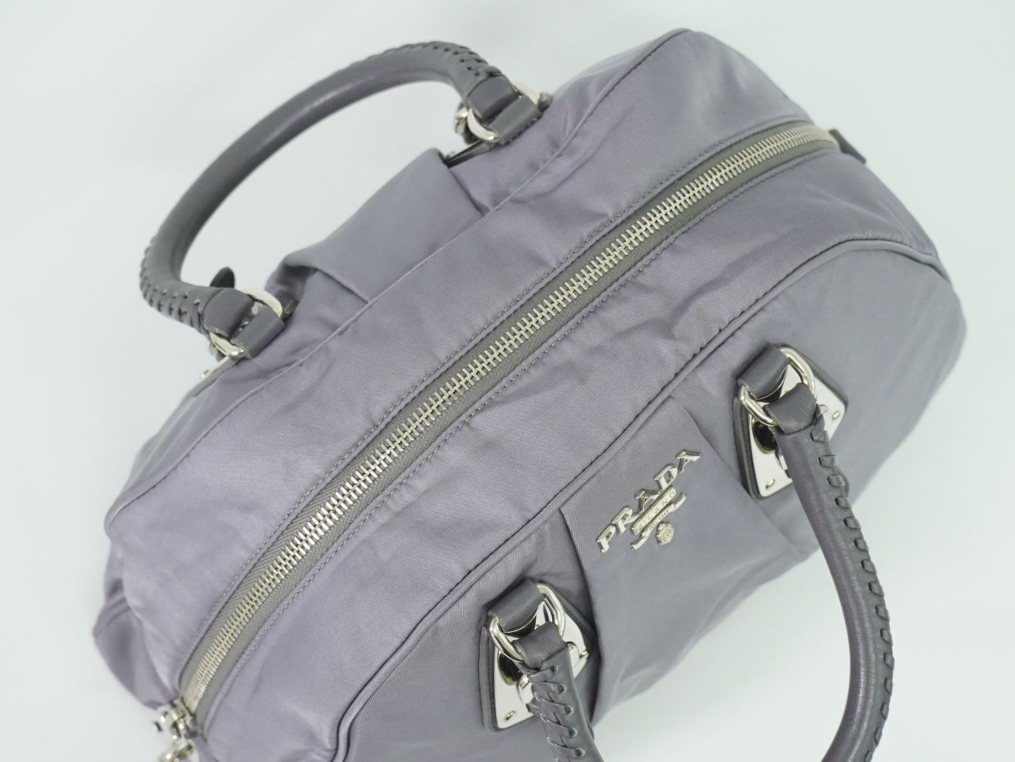 PRADA ハンドバッグ グレー