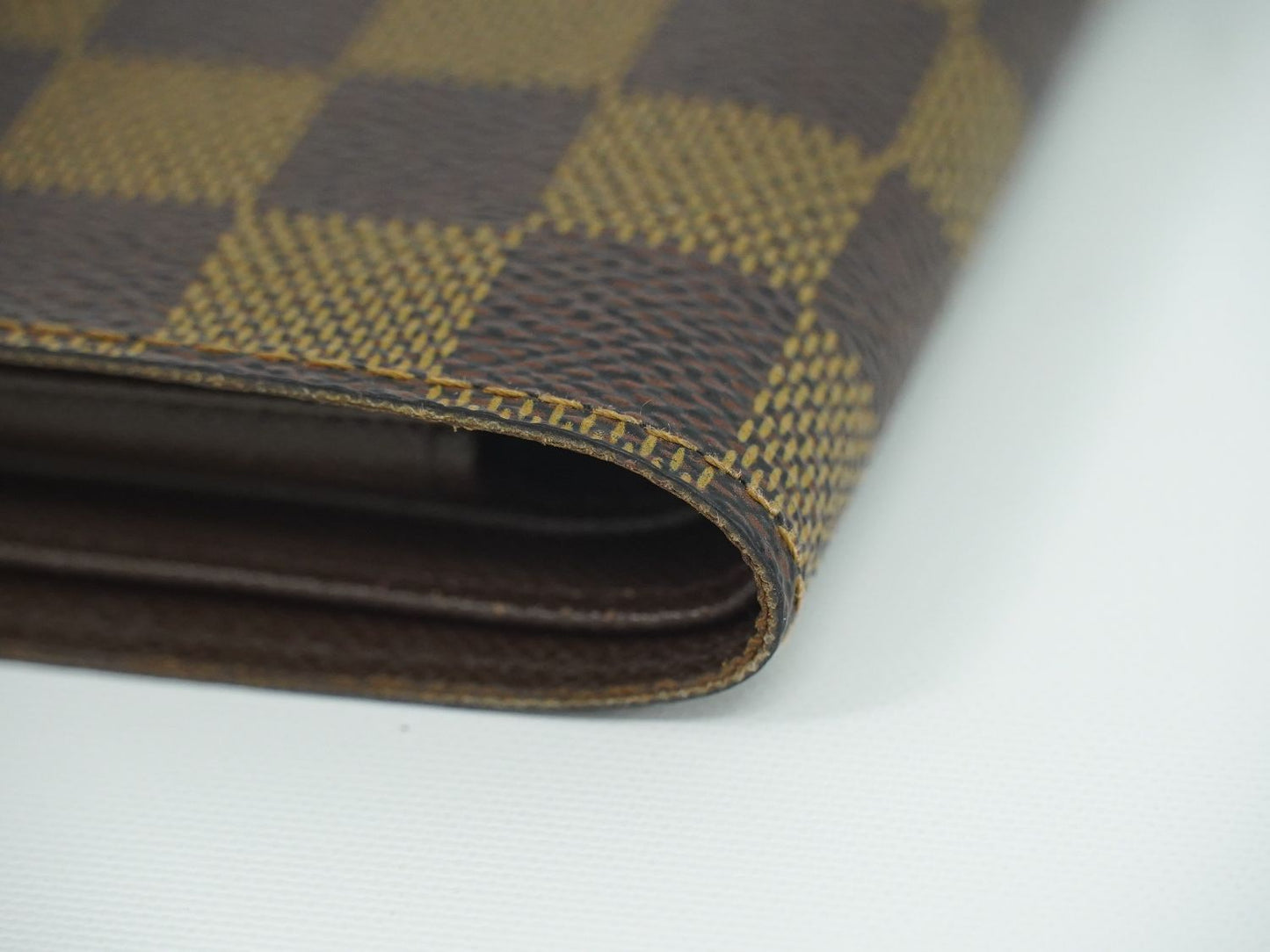 LOUIS VUITTON ポルトビエ カルトクレディ モネ ダミエ エベヌ 折財布 N61665