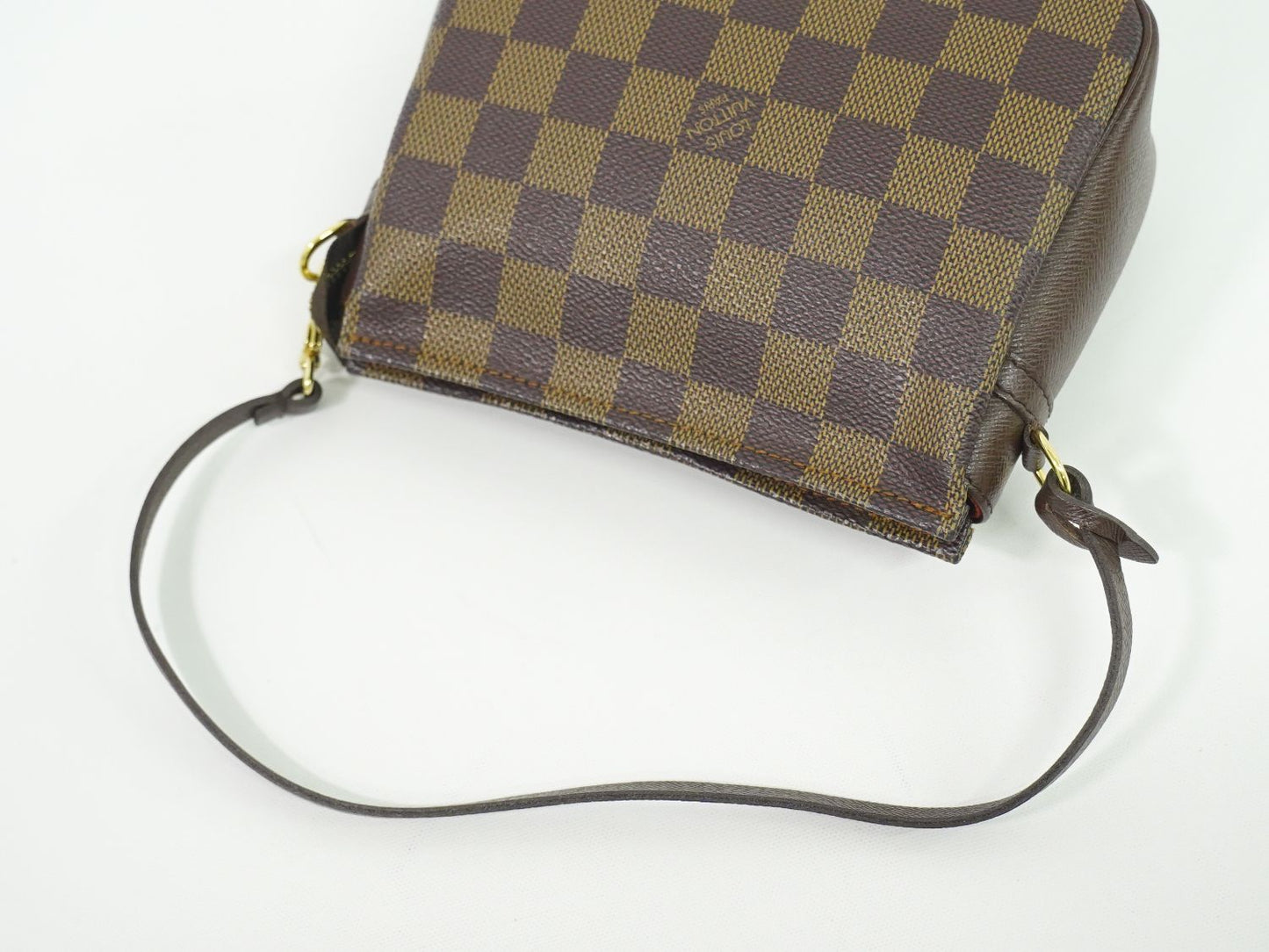LOUIS VUITTON トゥルースメイクアップ ダミエ エベヌ アクセサリーポーチ N51982