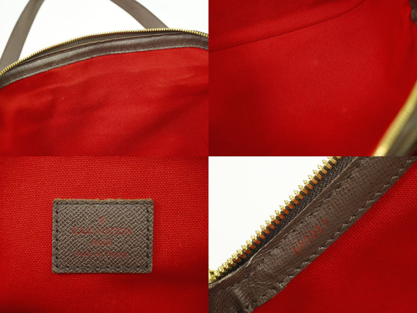 LOUIS VUITTON べレム MM ダミエ エベヌ ハンドバッグ N51174