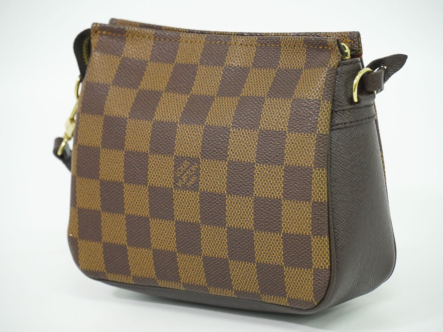 LOUIS VUITTON トゥルースメイクアップ ダミエ エベヌ アクセサリーポーチ N51982