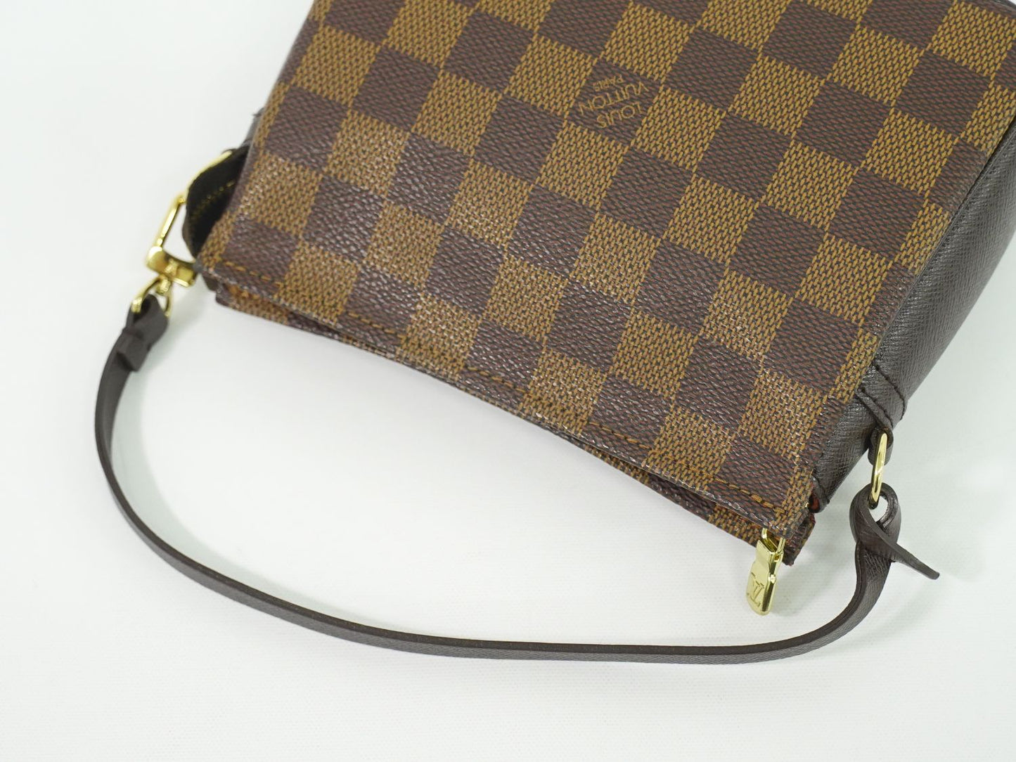 LOUIS VUITTON トゥルースメイクアップ ダミエ エベヌ アクセサリーポーチ N51982