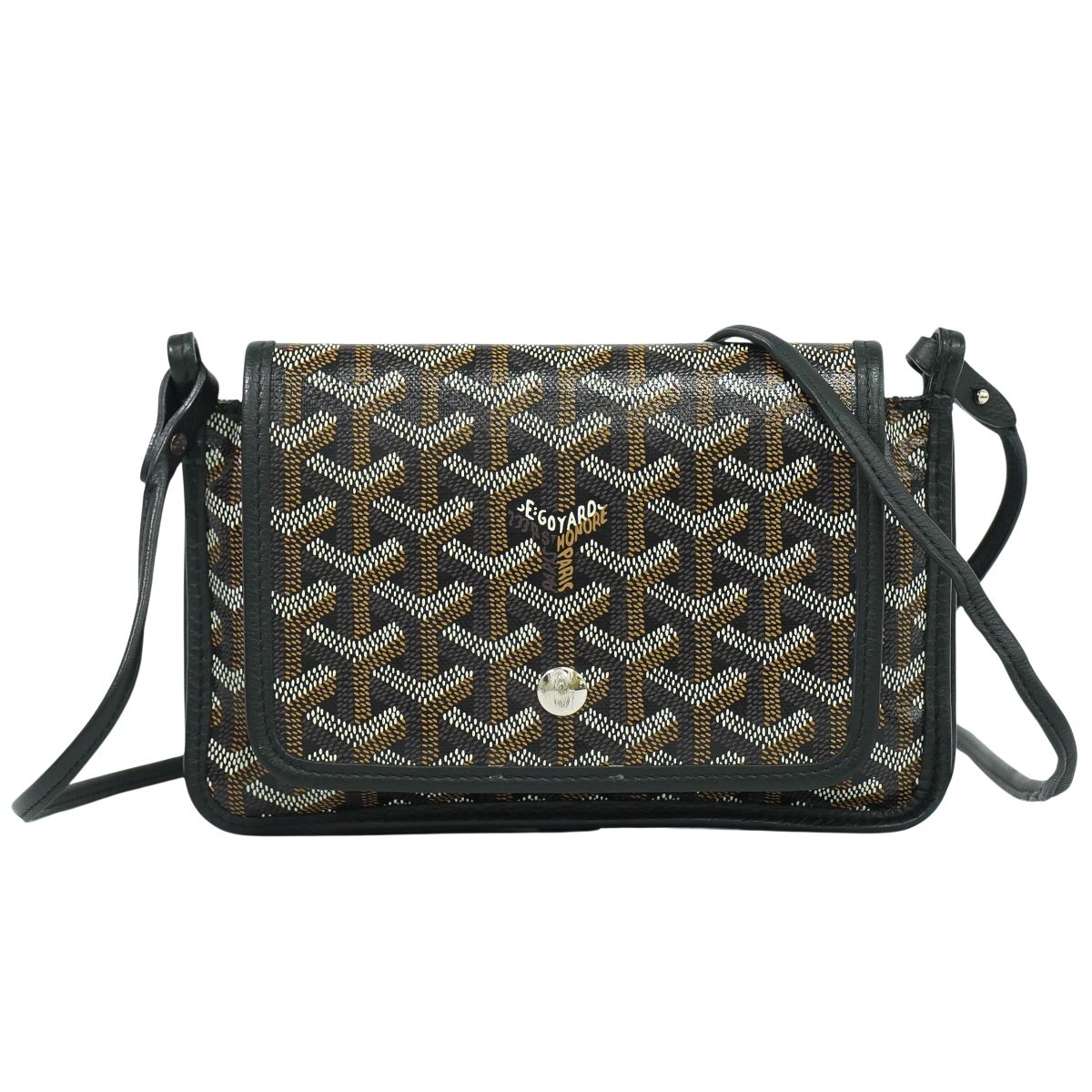 GOYARD プリュメ ポシェット ブラック ブラウン