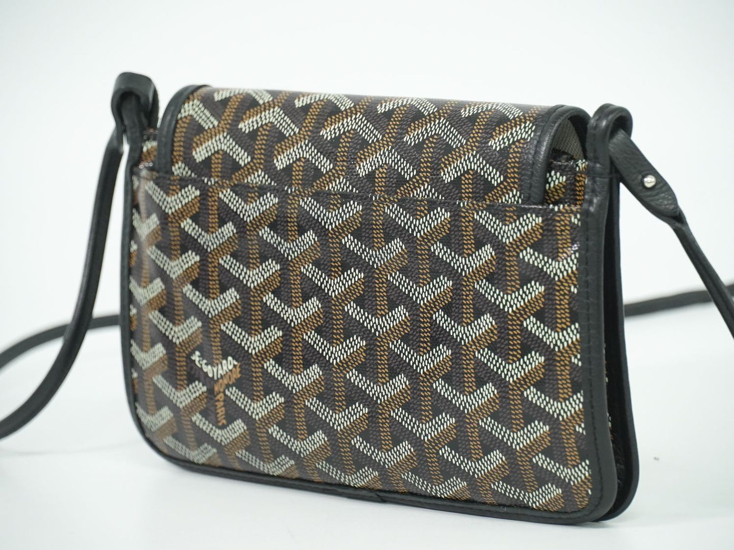 GOYARD プリュメ ポシェット ブラック ブラウン