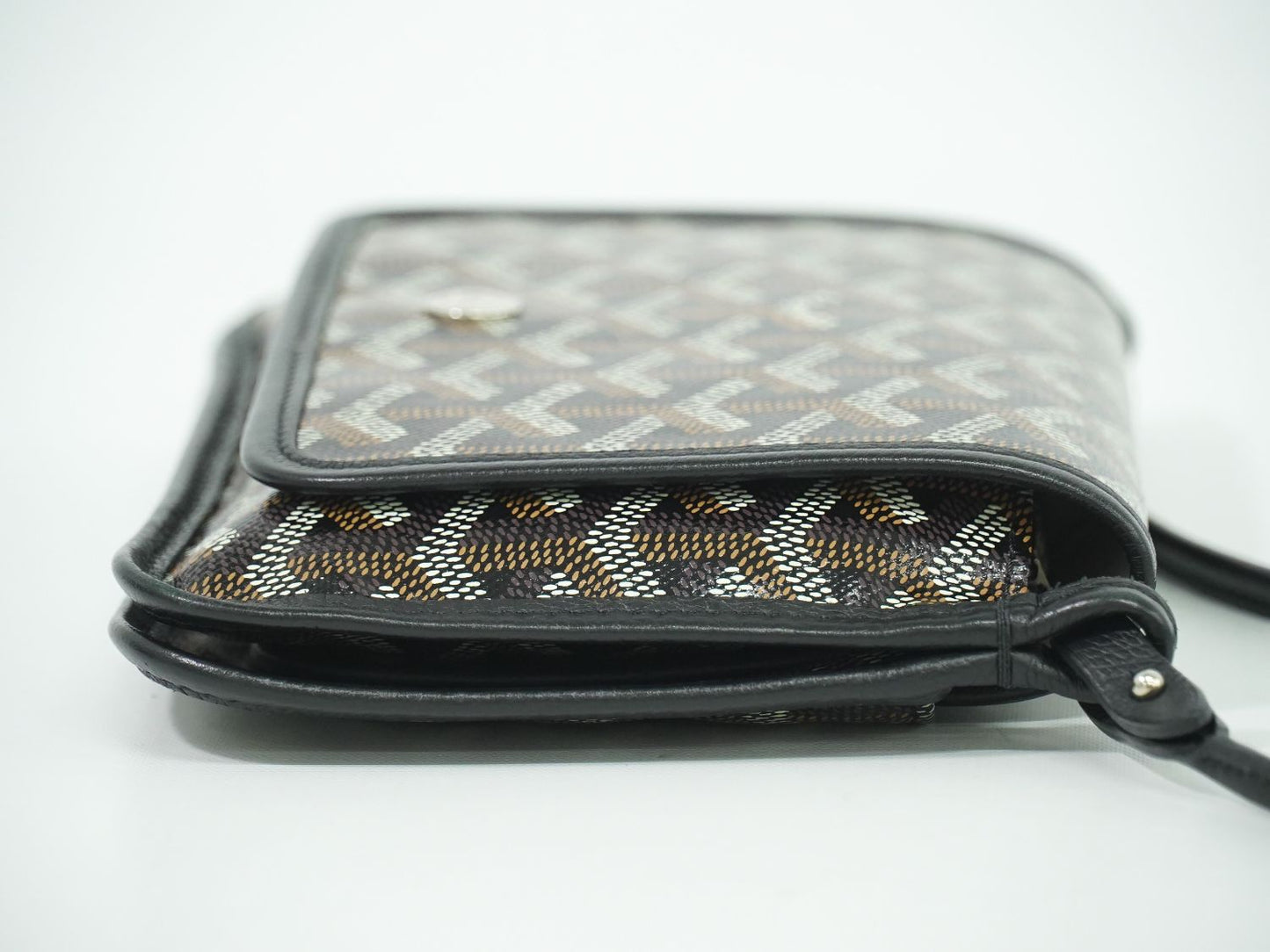 GOYARD プリュメ ポシェット ブラック ブラウン