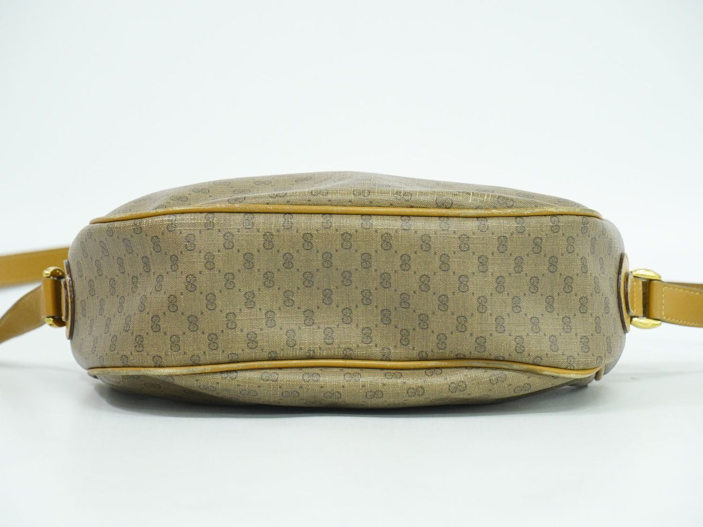 GUCCI マイクロGG ショルダーバッグ ベージュ ブラウン