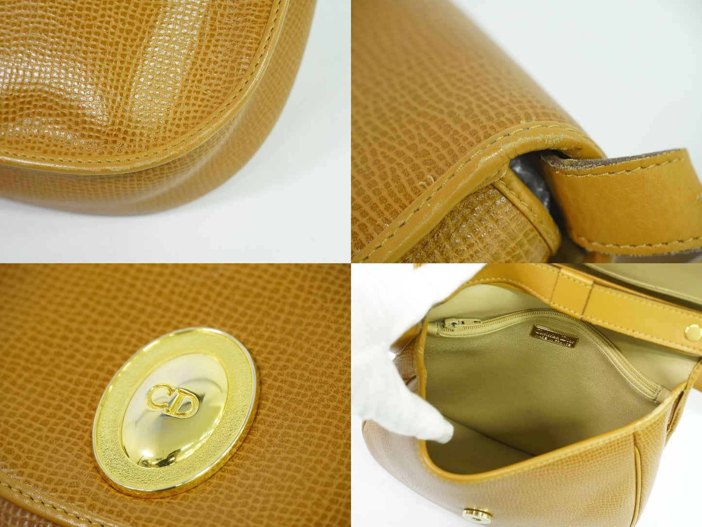 Christian Dior ショルダーバッグ ブラウン