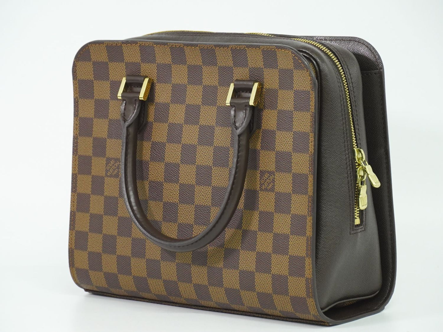 LOUIS VUITTON トリアナ ダミエ エベヌ ハンドバッグ N51155
