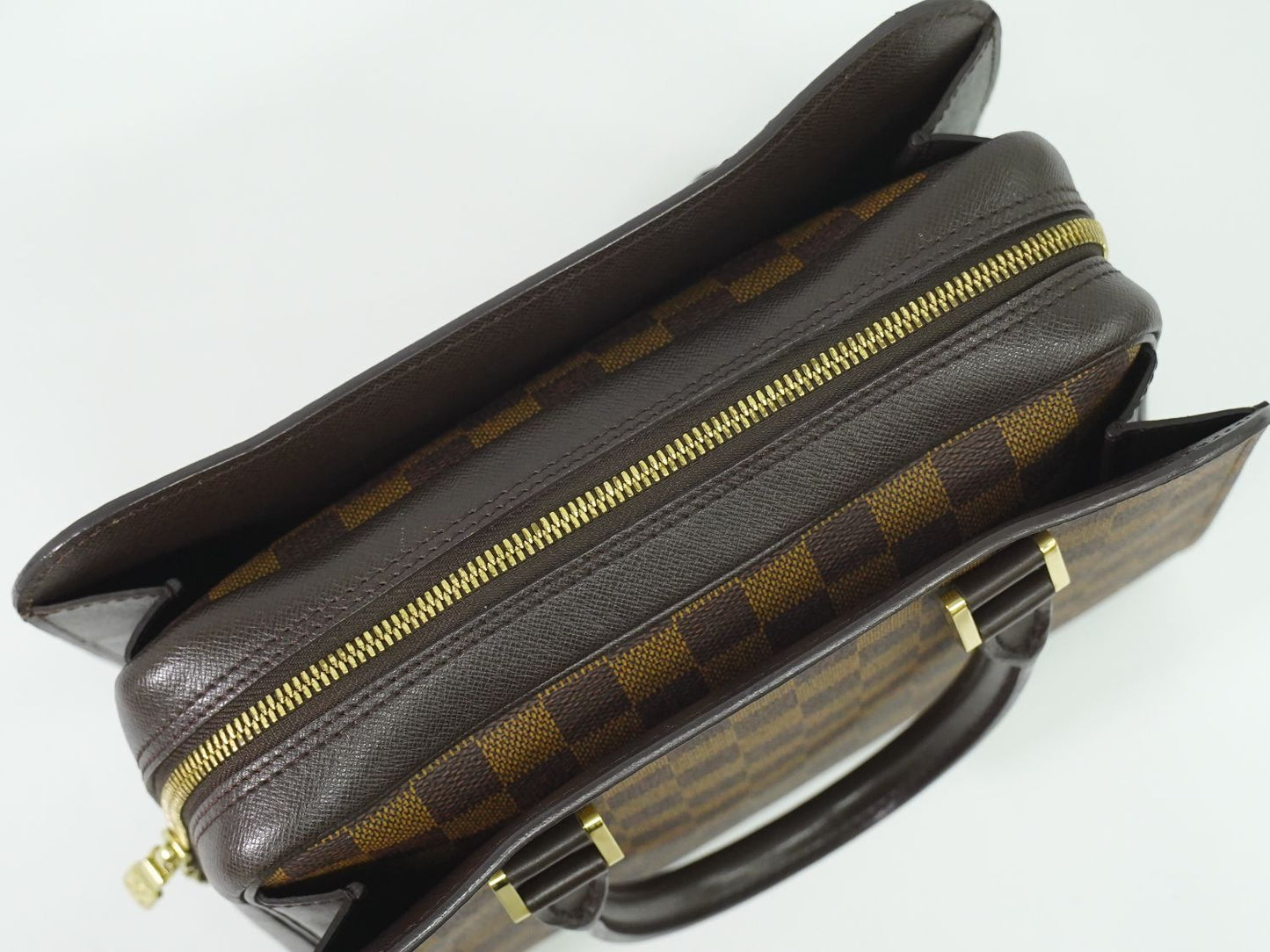 LOUIS VUITTON トリアナ ダミエ エベヌ ハンドバッグ N51155
