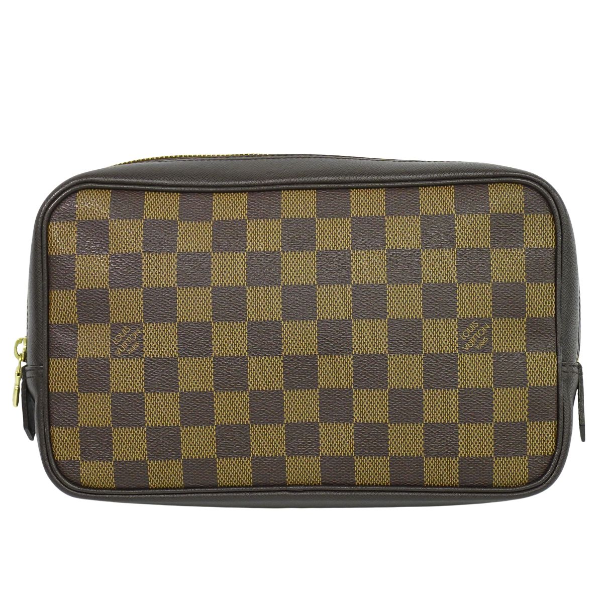 LOUIS VUITTON トゥルーストワレット ダミエ エベヌ ポーチ N47623