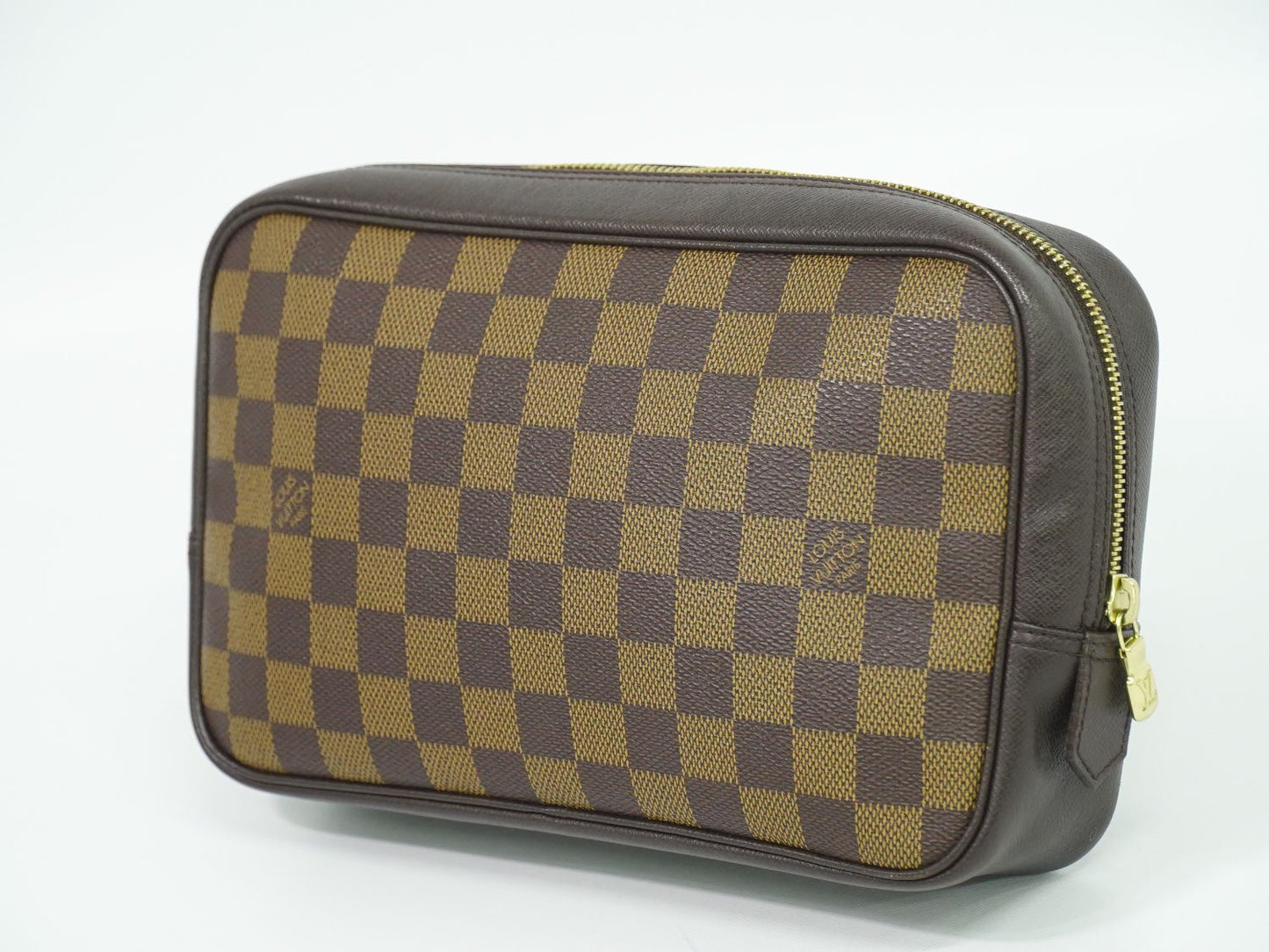 LOUIS VUITTON トゥルーストワレット ダミエ エベヌ ポーチ N47623