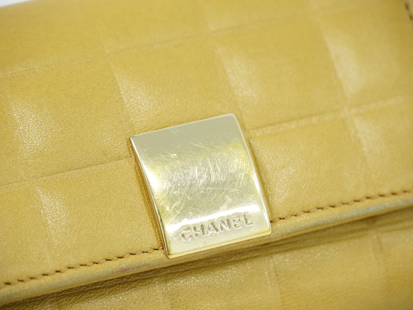 CHANEL チョコバー キーケース 6連 ベージュ