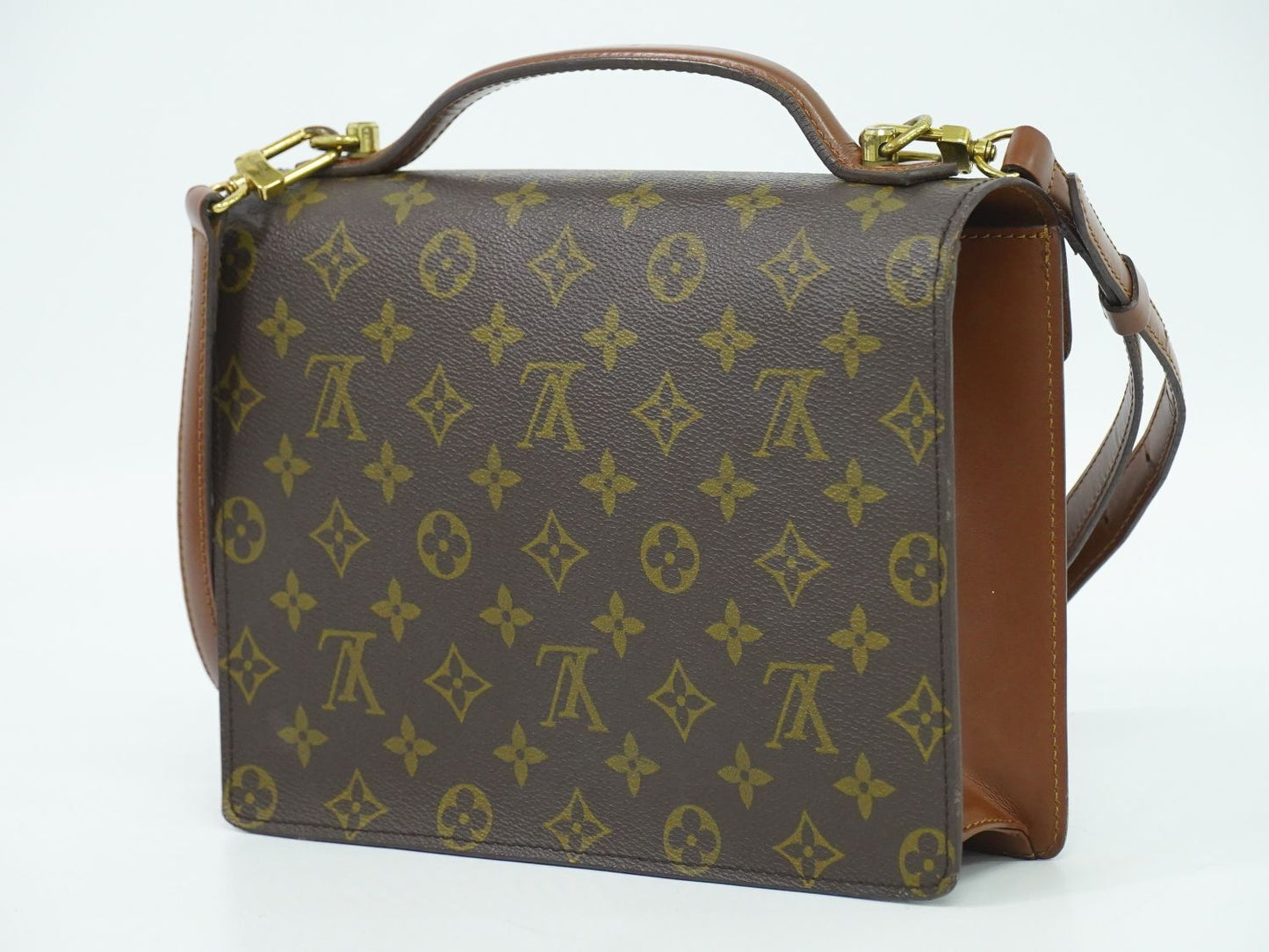 LOUIS VUITTON モンソー 26 モノグラム 2WAY ショルダーバッグ M51187