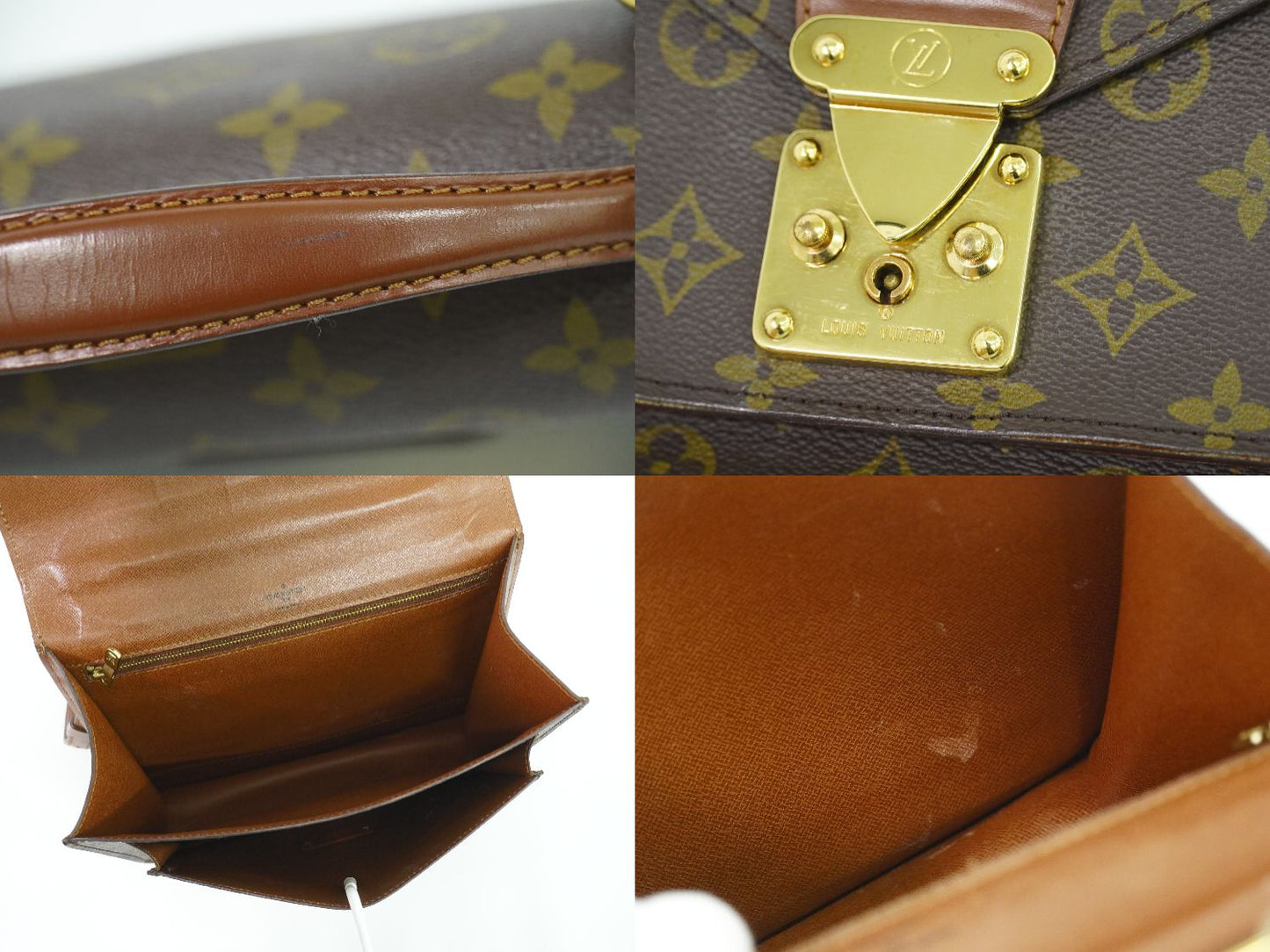 LOUIS VUITTON モンソー 26 モノグラム 2WAY ショルダーバッグ M51187