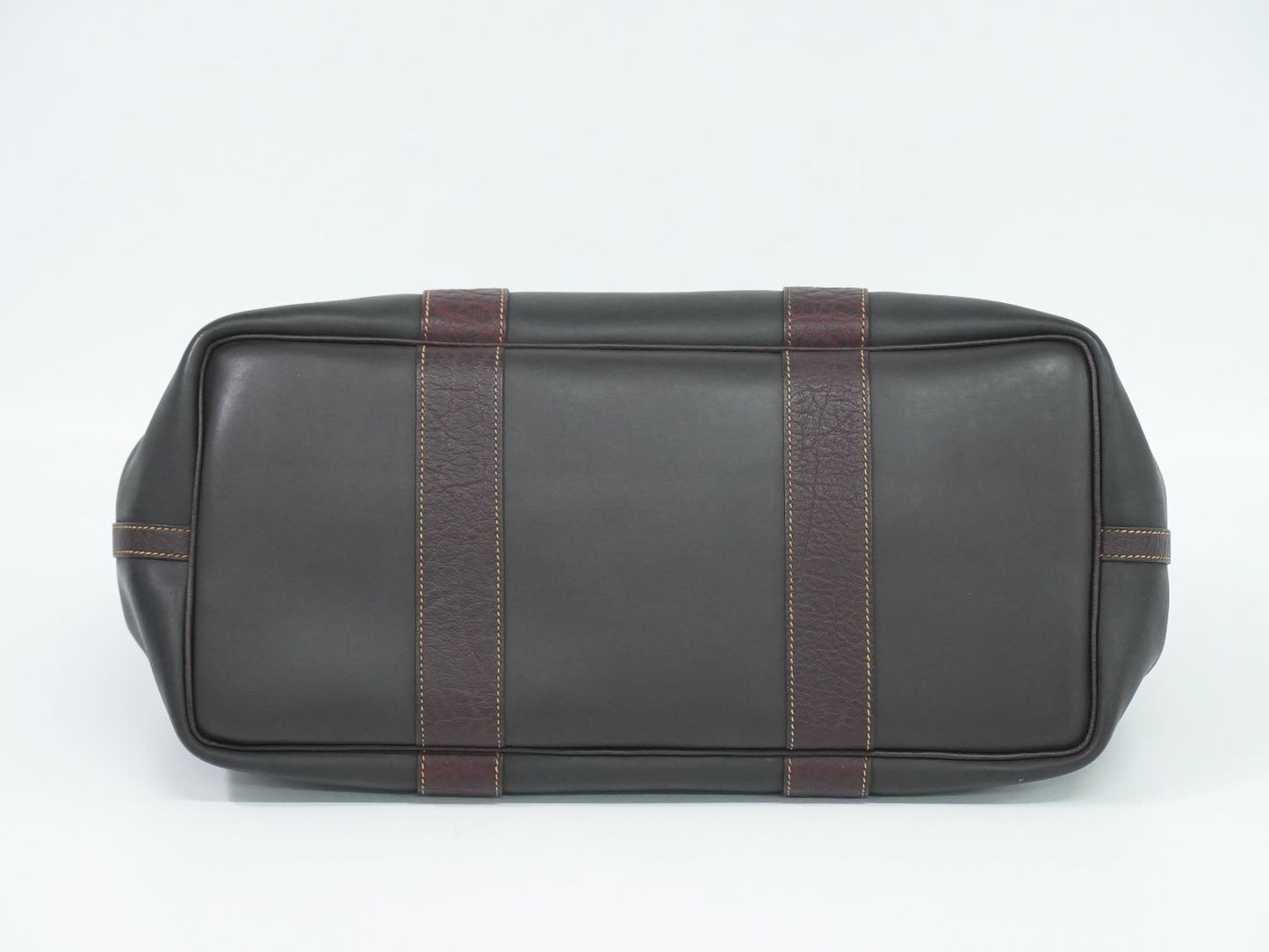 HERMES ガーデンパーティ PM アマゾニア トートバッグ ダークブラウン