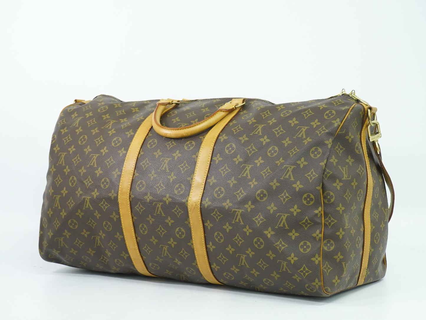 LOUIS VUITTON キーポルバンドリエール 60 モノグラム 2WAY ボストンバッグ M41412