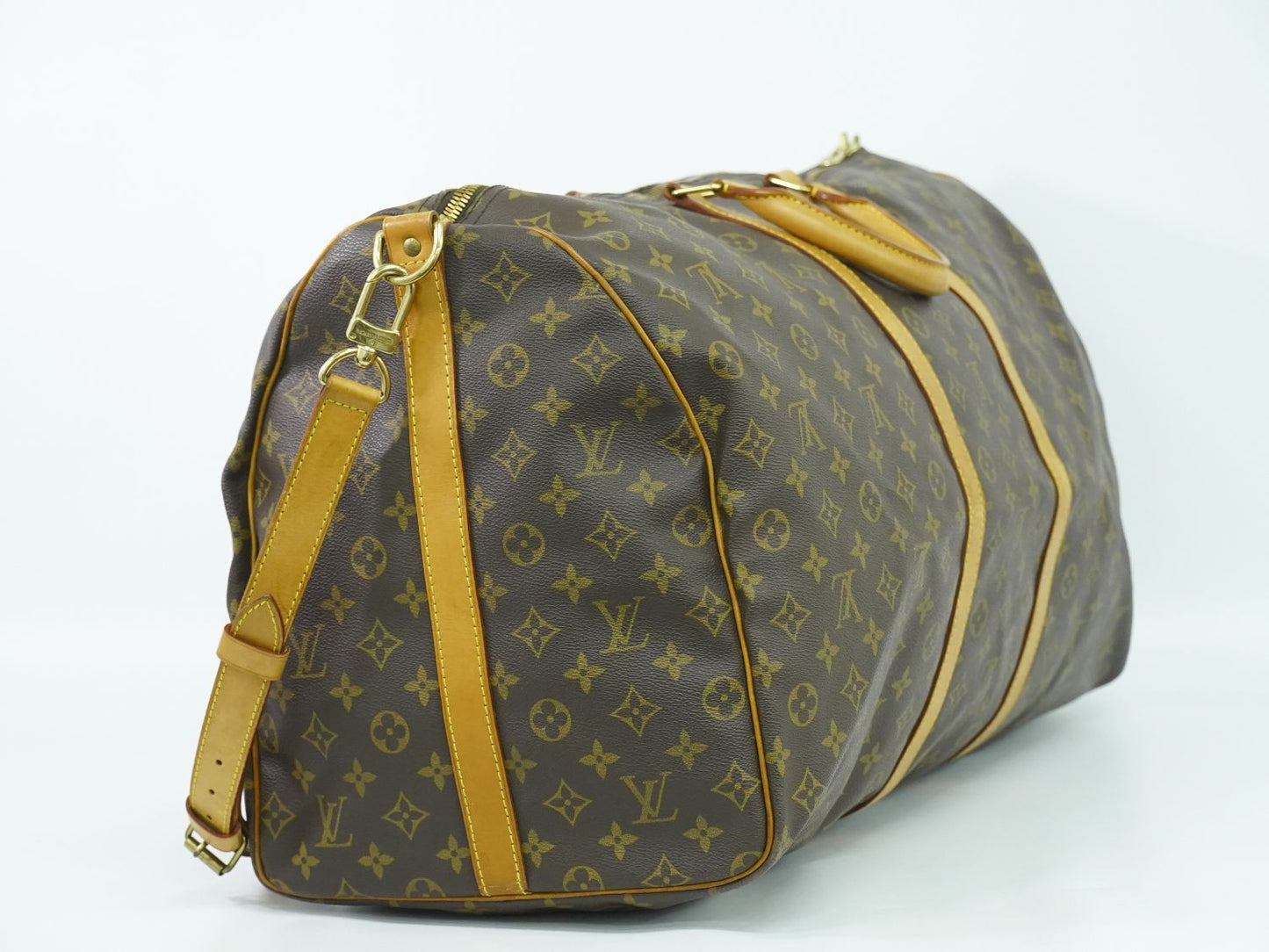 LOUIS VUITTON キーポルバンドリエール 60 モノグラム 2WAY ボストンバッグ M41412