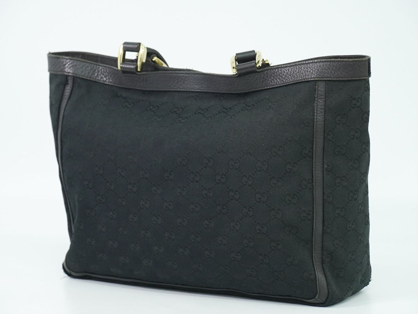 GUCCI アビー GGキャンバス トートバッグ ブラック 146247