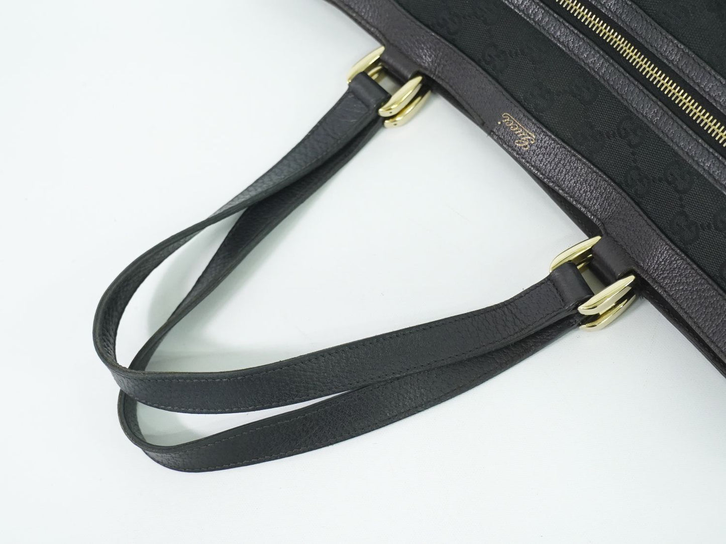 GUCCI アビー GGキャンバス トートバッグ ブラック 146247