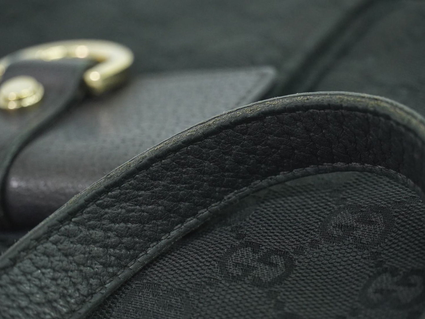 GUCCI アビー GGキャンバス トートバッグ ブラック 146247