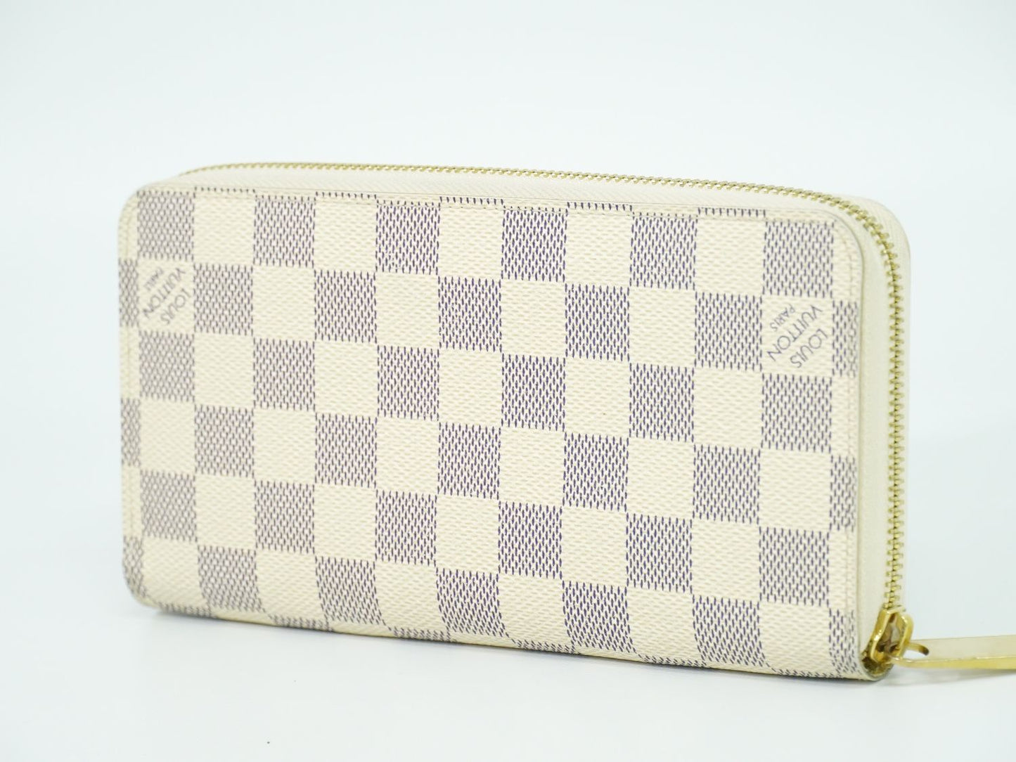 LOUIS VUITTON 旧型 ジッピーウォレット ダミエ アズール 長財布 N60019