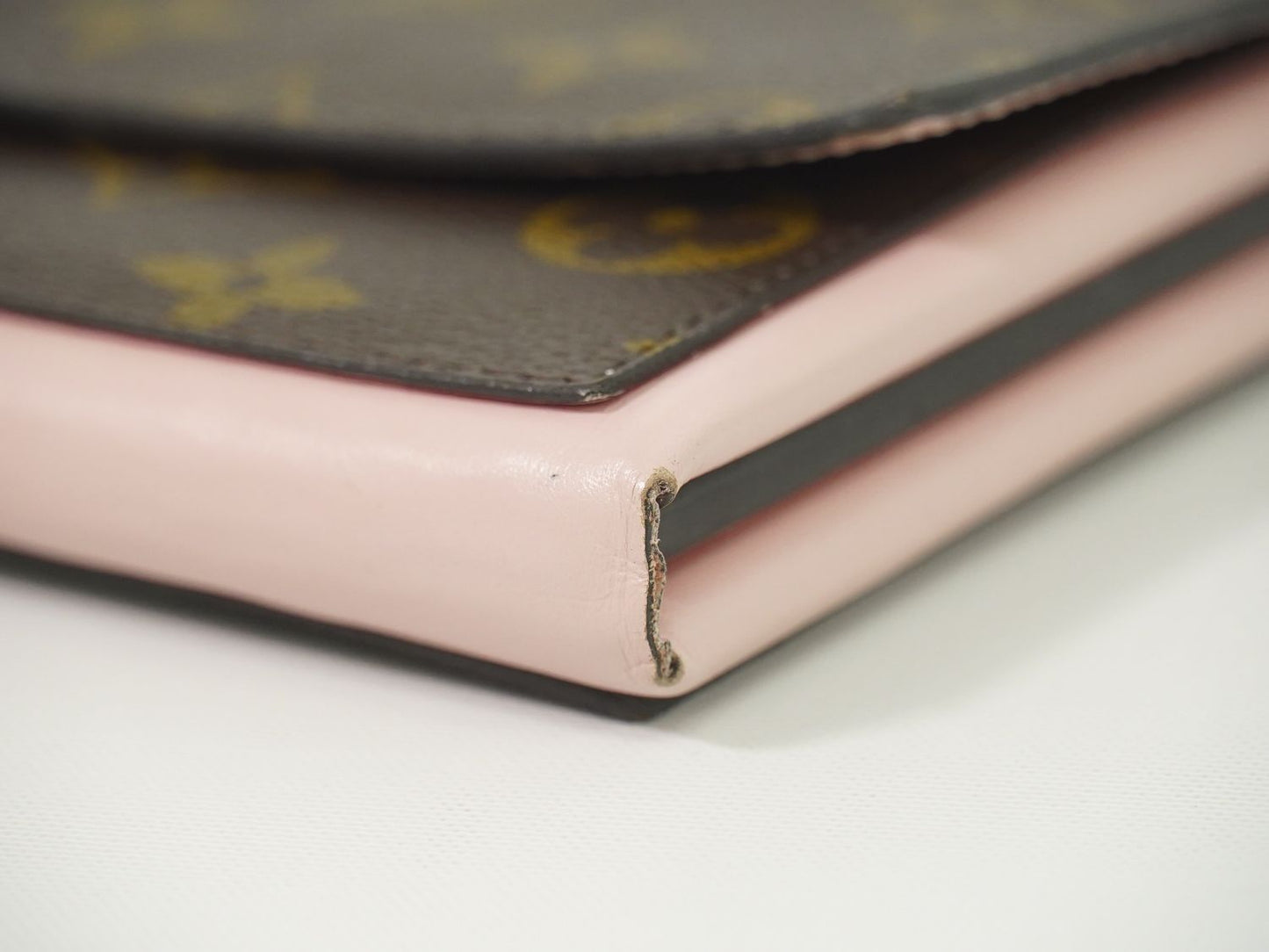 LOUIS VUITTON ポルトフォイユ フロール モノグラム 長財布 ブラウン ピンク M64586